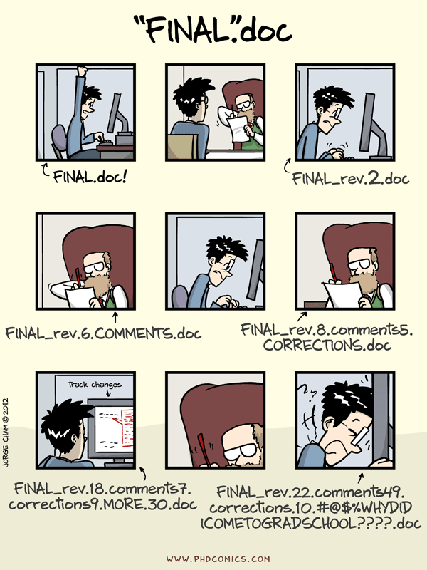 'Final' version of a document, using a common and simple 'version control system'. Image source: [PhD Comics](https://phdcomics.com/comics/archive_print.php?comicid=1531)